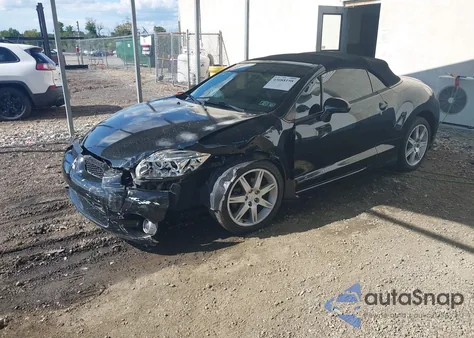 2007 Mitsubishi Eclipse Spyder Gt from USA, damaged, VIN 4A3AL35T67E022949